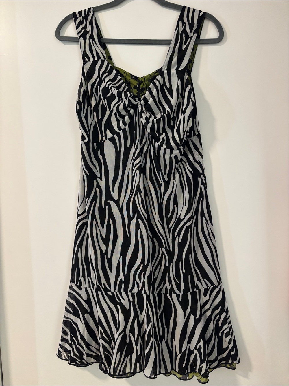 Cabi reversible samba mini dress size S